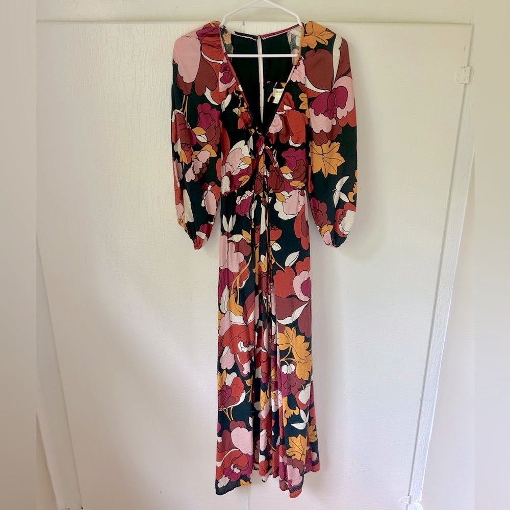 WORN ONCE | Maeve by Anthropologie Maxi Dress | Floral